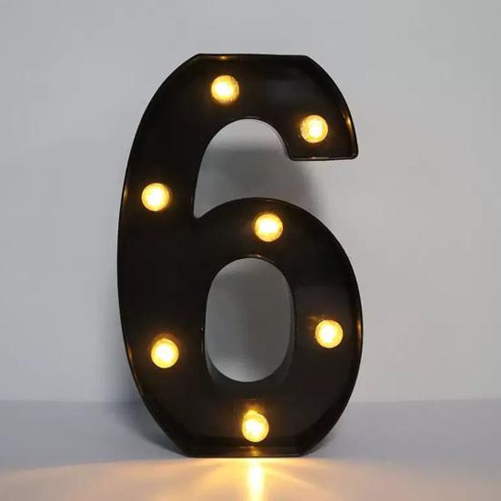 Light Up Numbers 2026 Large LED Marquee Numbers Battery Operated Letter Sign for New Year Graduation Party Wedding Table Decor