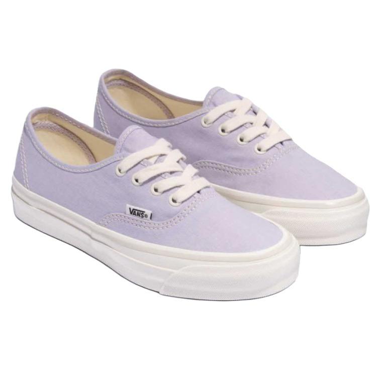 Vans Mte Authentic Reissue 44 Comfortable Fashion Durable Low Top Skate Shoes Women Sneaker Purple White VN000CW2LLC
