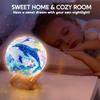 DIY 3D Moon Night Light Designed For Kid Paint Your Own Moon Lamp Package Galaxy Lamp Arts plus Crafts Package School Activities Gifts