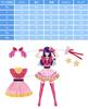 [NOKIJP] Hoshino Ai Cosplay Costume, One-Piece Set, B-Komachi, Oshi No Ko, Adult Costume, School Festival, Event (Hoshino Ai, XXL)