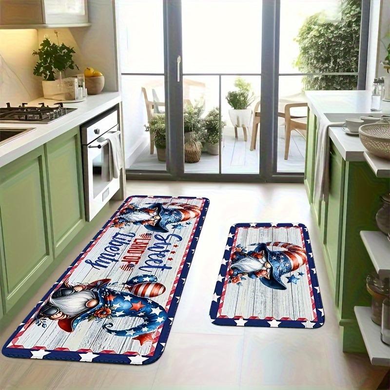 1PC Dwarf Kitchen Rug Non-Slip Door Mats Pop design Bathroom Rug Bath Mat Carpet for Home Sink Laundry Decor