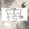 Cartoon Boykisser SillyCat Towel Soft Pool Gift For Travel Gym Shower Camping Quick Dry Sports Beach Towel