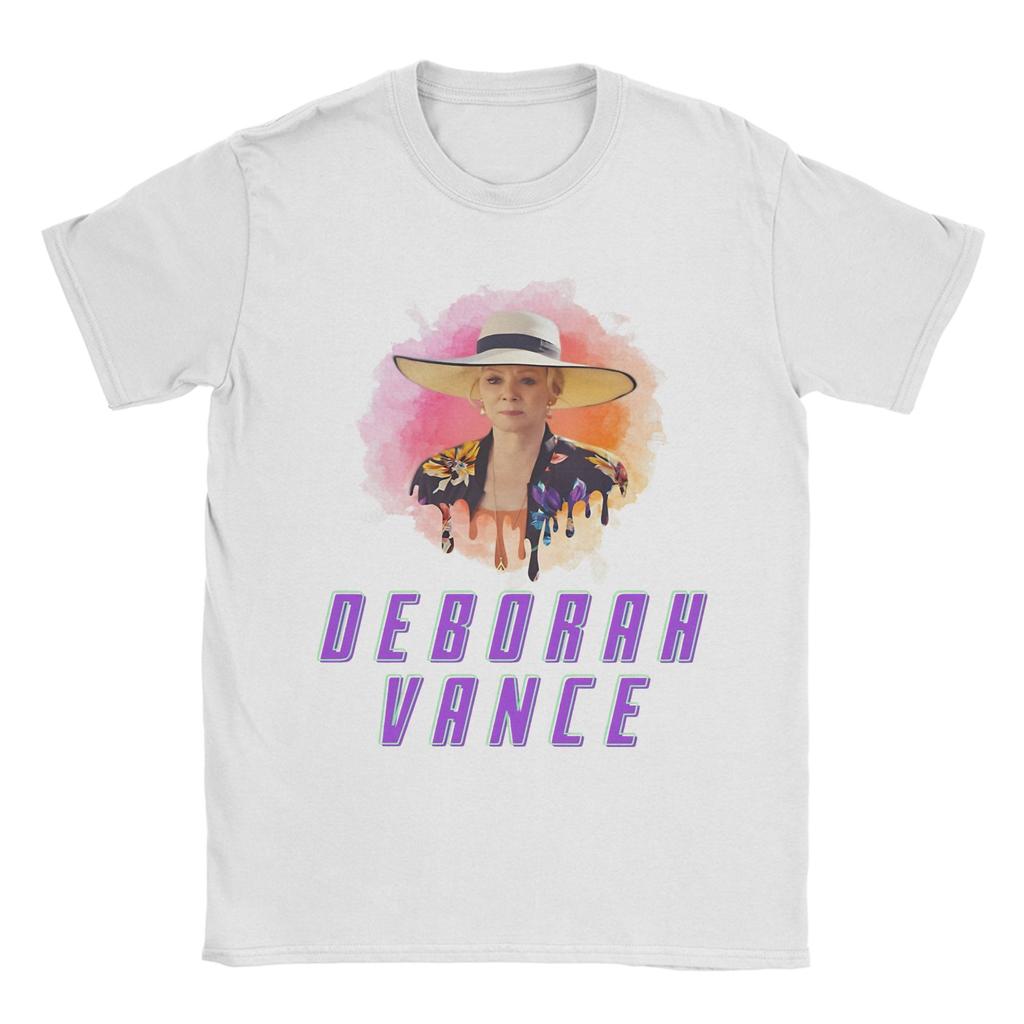 Unisex Unisex T-Shirt Deborah Vance Vintage 90er Tolle Baumwoll-T-Shirts Kurzarm Hacks Comedy T-Shirt Rundhals Kleidung Geschenkidee