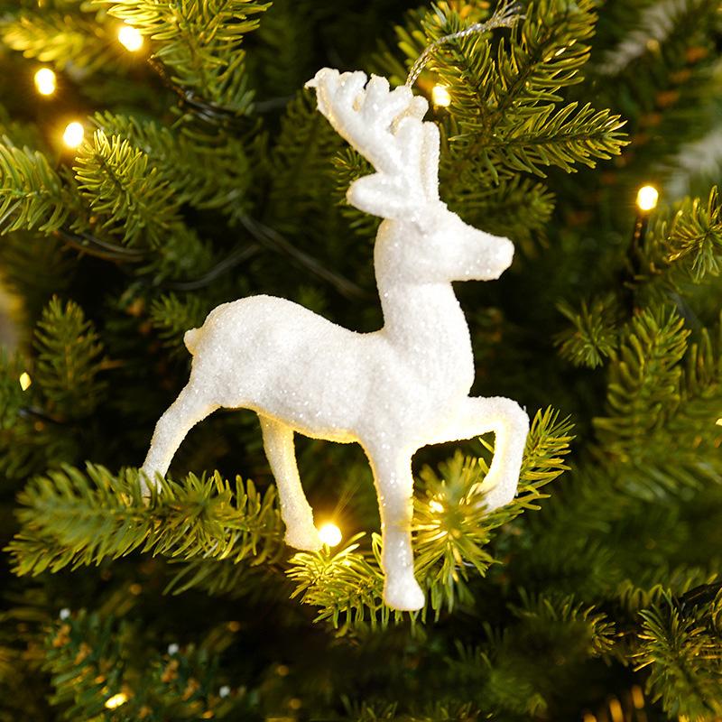 Weihnachtsbaum-Dekoration, Ornamente, Schneeflocke, Engel, hängender Anhänger, Weihnachtsdekoration für Zuhause, Weihnachtsparty, Neujahr 2024, Natal