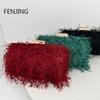 Fashion Tassel Clutch Bag Sling Shoulder Bags Handbags for Women Designer Luxury Evening Party Clutches Purse 2024 Sac A Main