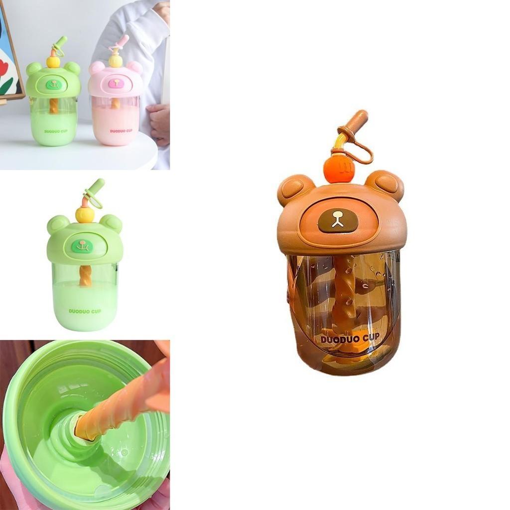 Modern And Minimalist Style Straw Cup For Students And Children Easy To Carry 600ml