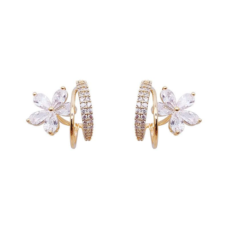 

Новое поступление, серьги-гвоздики, модные металлические женские классические весенне-летние цветочные жемчужные милые элегантные женские модные украшения