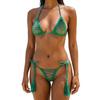 Ensemble Bikini Sexy au Crochet Fait Main - 13 Couleurs Maillot de Bain Micro