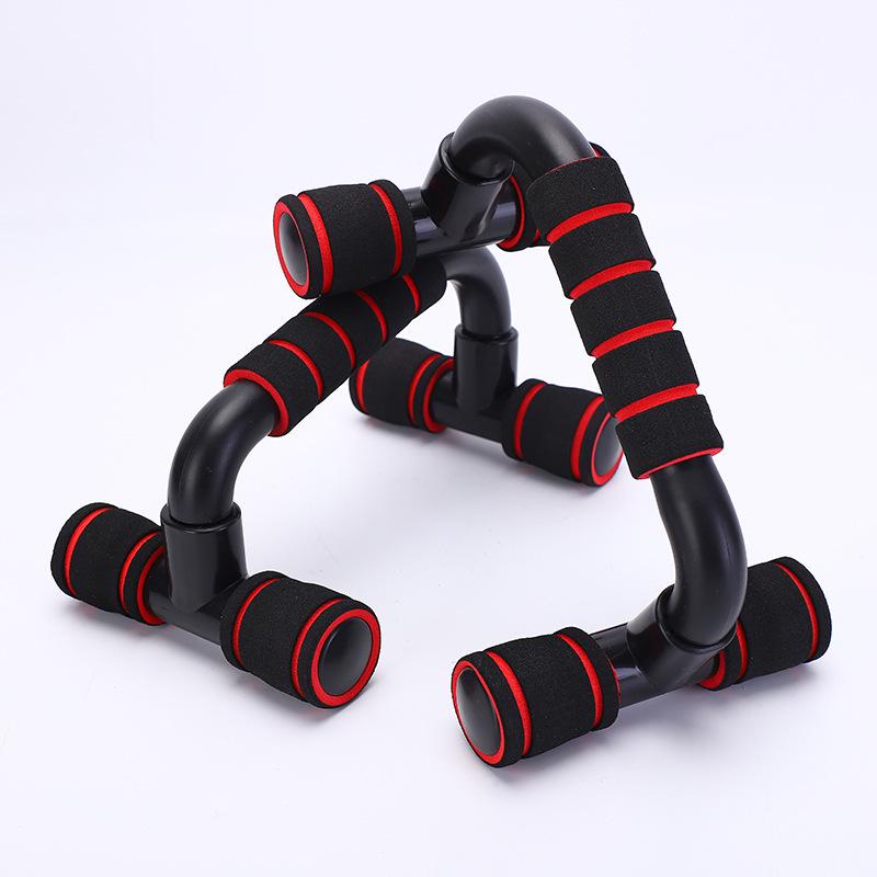 H-shaped Push-up Stand for Arm, Ab, and Chest Muscle Fitness - Indoor Exercise Equipment