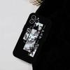 Anime B-Black Clover Phone Case Cool Black Silicone Soft For IPhone 16 15 14 13 12 11 X XR Plus Pro Max Plus