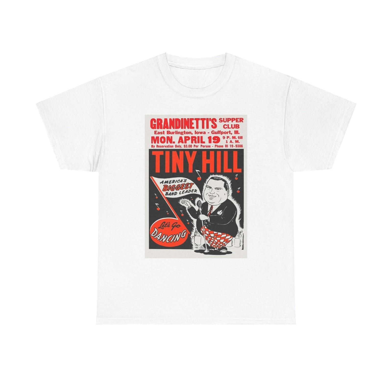 

Tiny hill Vintage Graphic T Shirt Mens Womens Tees Top Retro Poster Music Unisex Heavy Cotton Tee 4XL
