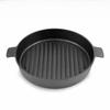 Lilang Uncoated Cast Iron Frying Pan & Griddle
