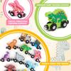 Magnetic Wooden Dinosaur Train Set 10pcs Magnetic Dinosaur Number Train Educational Toy Educational Learning Train Set Gift