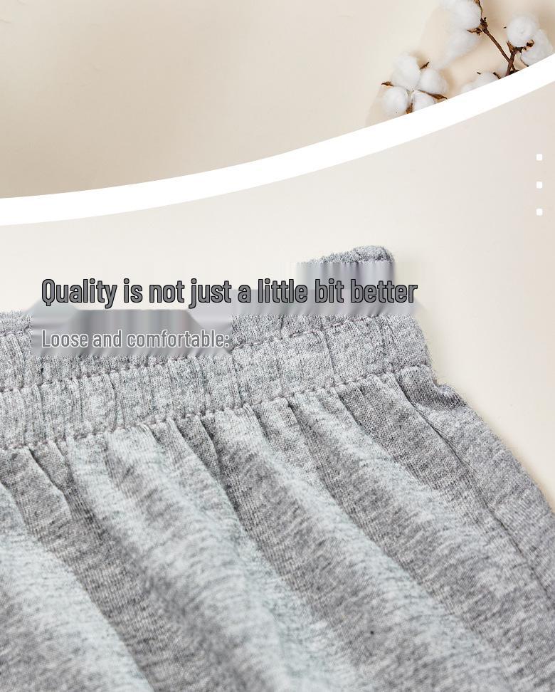 Men's Breathable Cotton Boxer Shorts - Loose Fit, Comfortable, Solid & Print Options, Perfect for Summer Pajamas.