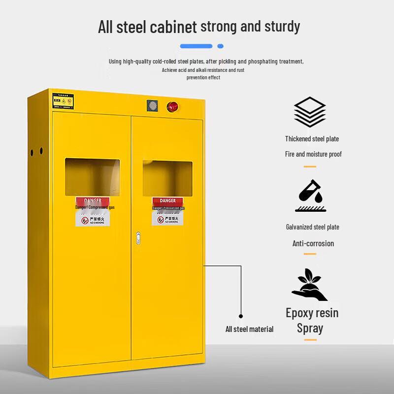 Industrial Gas Cylinder Storage Safety Cabinet