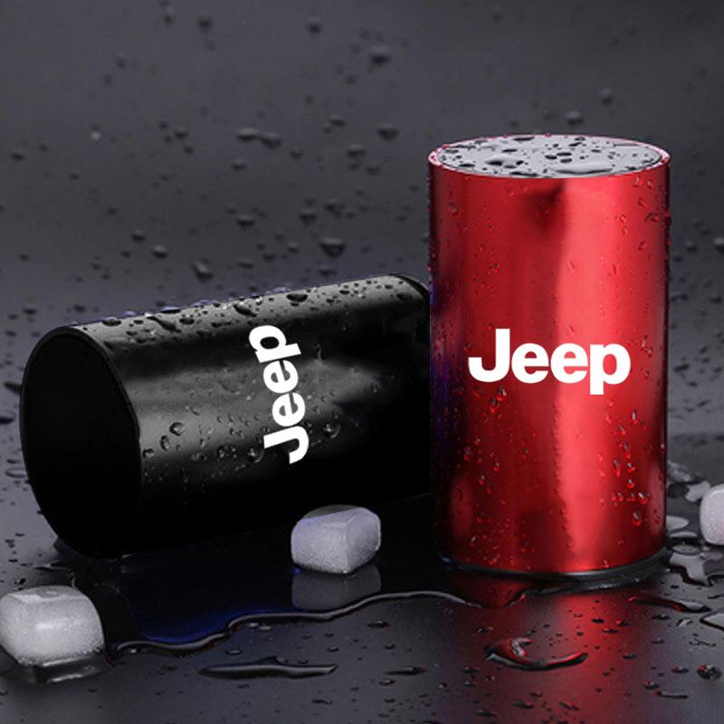 Portable Smoke Car Ashtray Cigarette Ash Ashtray Car Cup Holder Sticker For Jeep Renegade Wrangler Cherokee Compass Accessories AKY1
