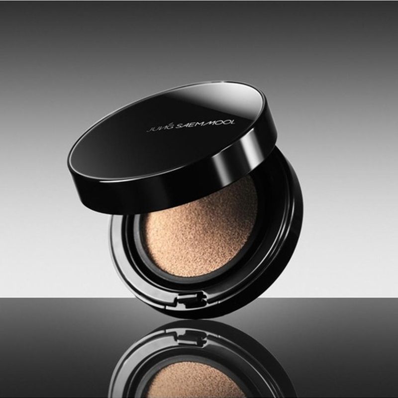 

JUNG SAEM MOOL Essential Skin Nude Cushion с долгим покрытием (Основной продукт + пополнение) 002_Light