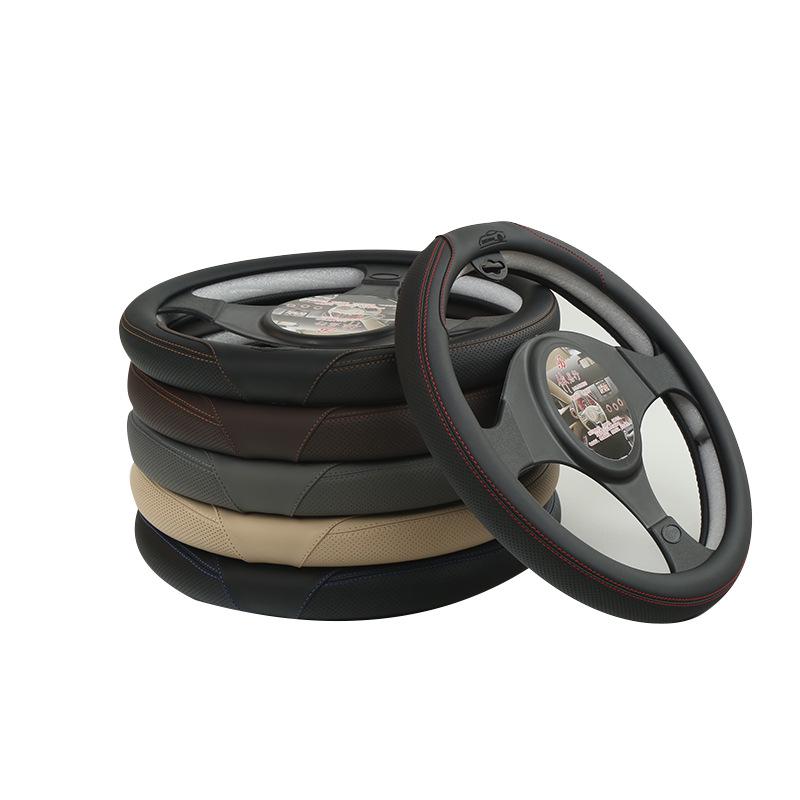 Four-Season Universal Steering Wheel Cover - Decorative and Protective.