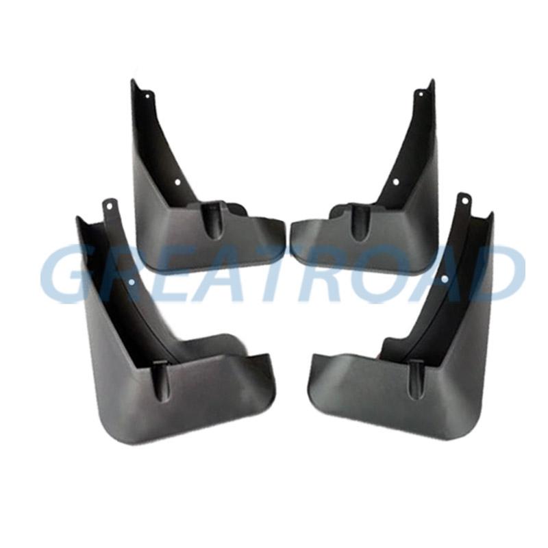 4 Stücke Auto Schmutzfänger Vorne Hinten Schmutzfänger Kotflügel Spritzschutz Kotflügelverbreiterungen für VW Tiguan/Tiguan L 2017