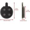 12 pcs /24 pcs Brake Pads Replacement Parts for Xiaomi M365 PRO Electric Scooter  Mi Scooter Brake Caliper Brake Pad Parts