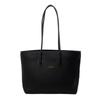 Women's large capacity PU shoulder bag monochromatic stitching bag casual totes