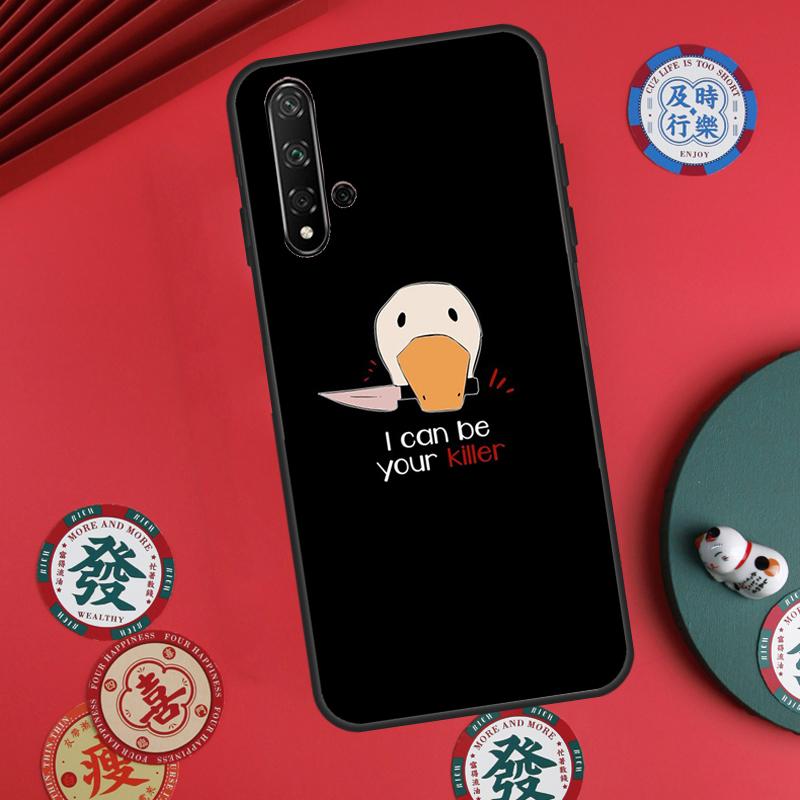 Cartoon Funny Goose For Huawei Nova 12s 12i 7i 8i 11i Y73 Y70 Y90 Y60 Y72 Y61 Y91 9 10 SE P30 Pro P40 Lite Case
