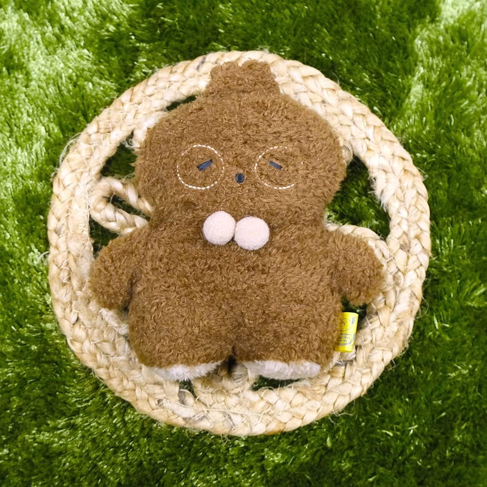 Sun Lemon Fuwafuwa Tatton Dog Plush Toy 13.8x6.3x15.5cm Animal Stuffed Animal P-8792