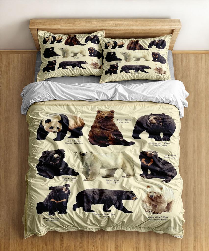 Greek Goat Garden Bedding Set King Queen Double Full Twin Single Size Duvet Cover Pillow Case Bed Linen Set