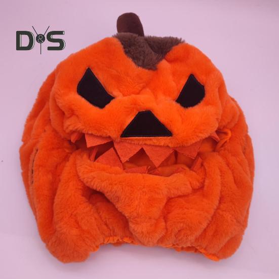2 Adet Cadılar Bayramı Noel Kask Kılıfı Balkabağı Ve Noel Baba Şekli Kalın Peluş Sıcak Tut Cosplay Performans Kış Bisiklet Motosiklet Maceraları Kask