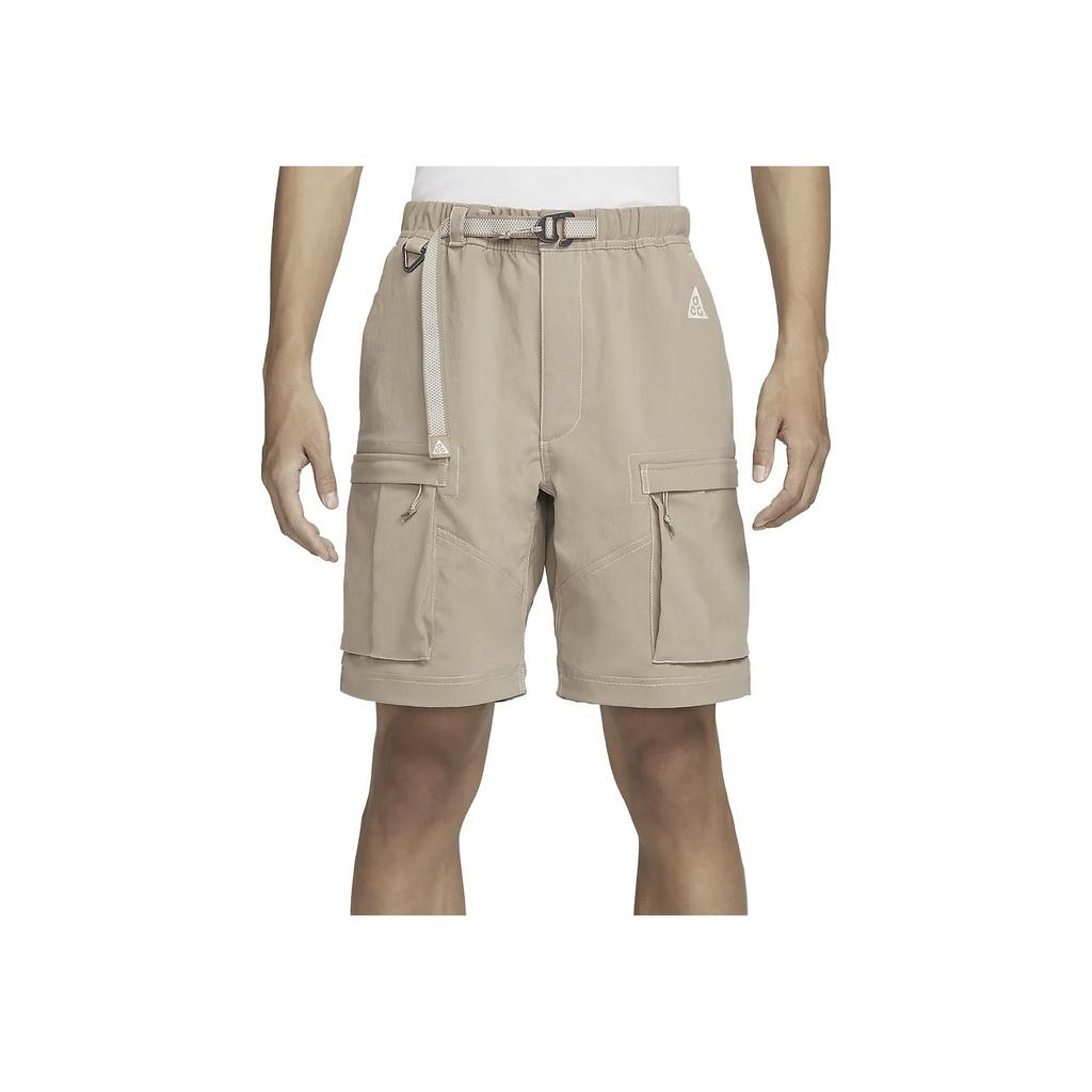 Nike ACG Collection Smith Summit Solid Cargo Pants with Multiple Pockets Men Bottoms Khaki FN0429-247