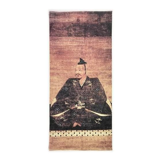 Tenugui Hand Towel - Takeda Shingen (Takeda Nobushige) - Premium Tokka Cotton - Gentle on Skin, Lightweight