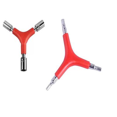3-in-1 Y-shaped Wrench Socket Set: 8mm, 9mm, 10mm, M5, M6 Nut Quick Release for FPV Drone Prop Disassembly