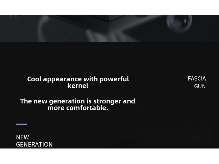 Dual-Head USB Rechargeable Muscle Massage Gun