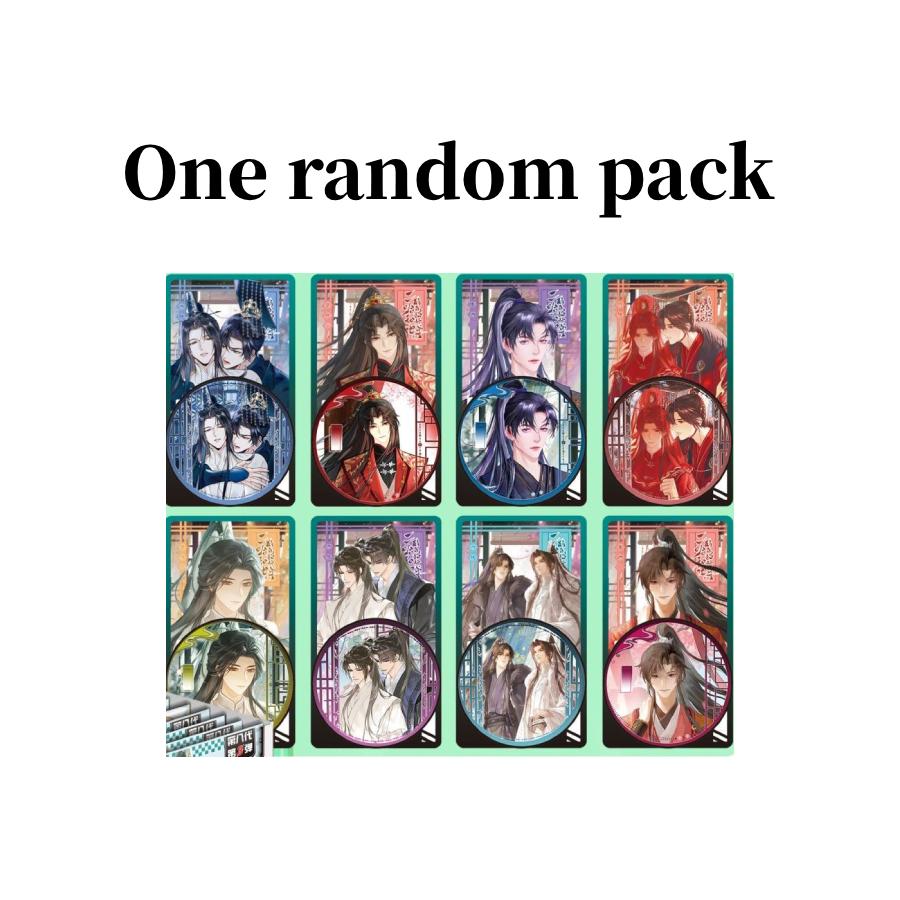 

Хаски и его Белый Кот Шицзунь Мо Жань Чу Ваньнин AR Интерактивный Блайндбокс Значок, Премиум Коллекционный Аниме Мерч, 75 мм One random pack *1ea