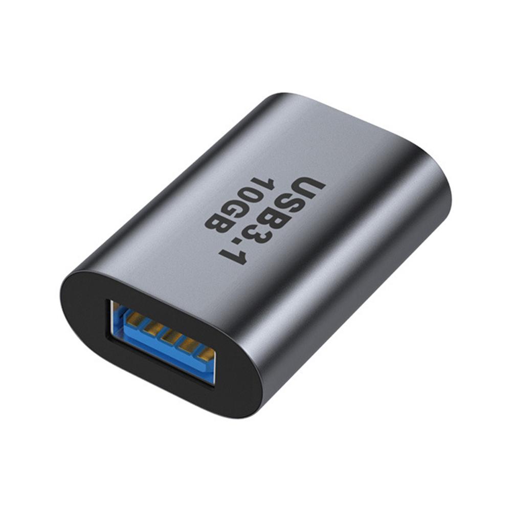 

Адаптер USB Gen 2 для зарядки и передачи данных (USB 3.1 «мама» — «мама» типа C) #В