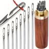 Large-Eyed Hand-Sewing Steel Needles Household Hand Sewing Needles Large-Sized Needles for Elderly Quilt Mending Coarse Needles