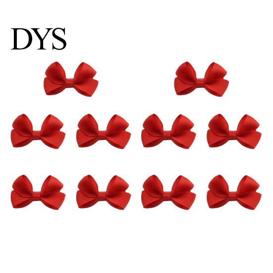 Charming Hair Accessories for Gifts 10Pcs Baby Clips, Bows, Fully Covered Barrette Grosgrain Ribbon Clip Gentle Clips Daily Wear Pins Girls Infants &