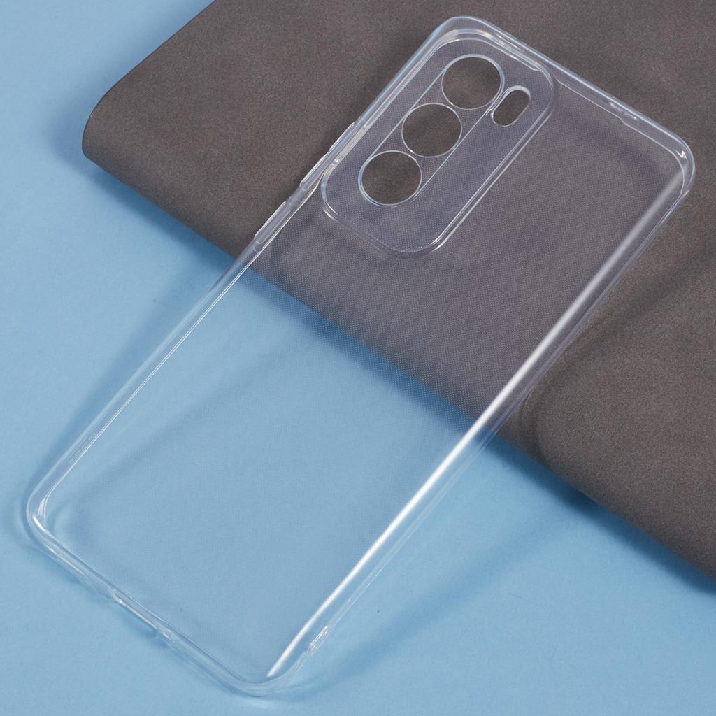 For Oppo Reno12 5G (Global) Case Clear TPU Phone Cover Watermark-Free