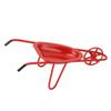 Miniature Trolley 1: 12 Scale Multifunctional Exquisite Dollhouse Rolling Cart Model Red