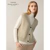 Zhenbei Women's V-Neck Cashmere Vest