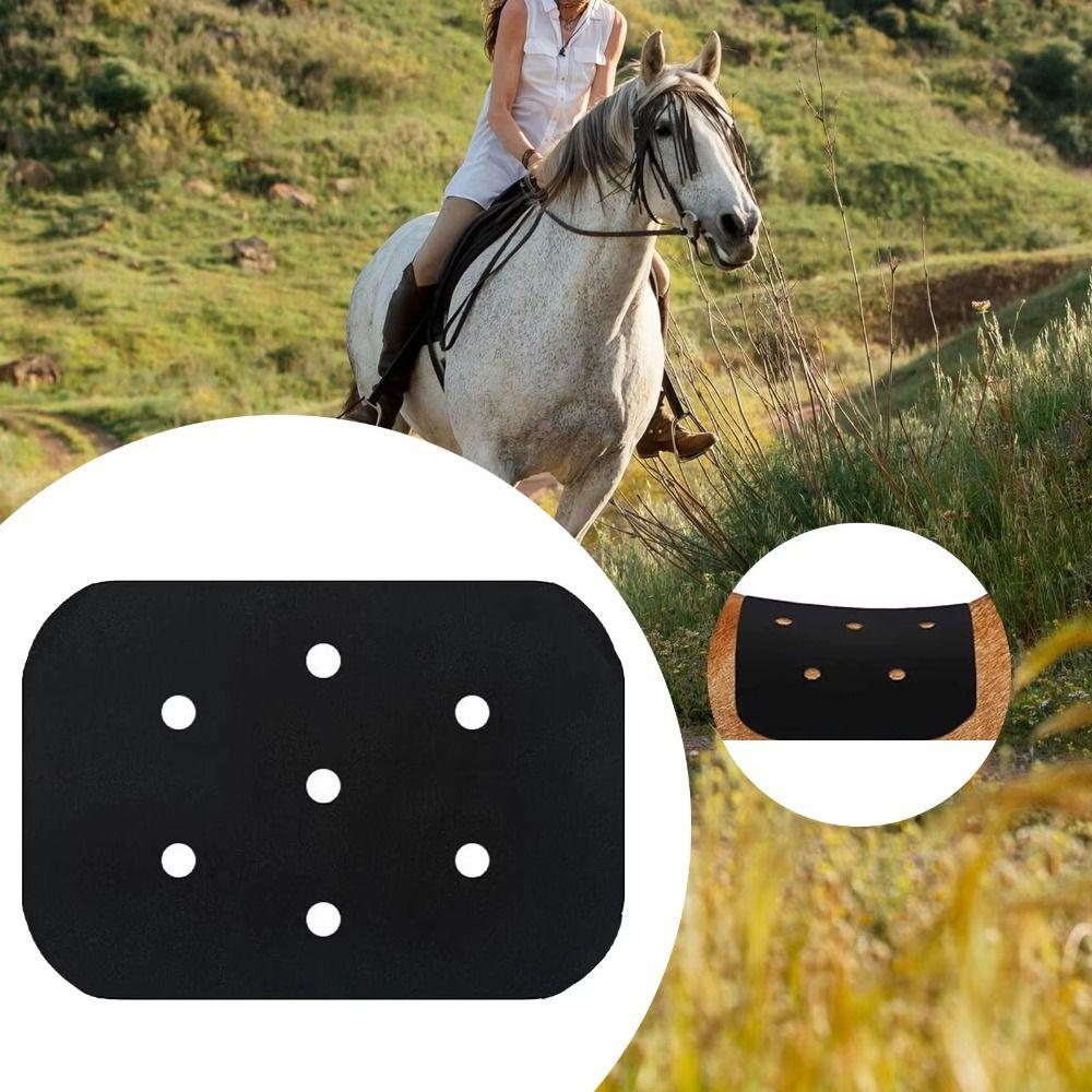 Shock Absorption Felt Saddle Pad Cushioned Comfort Horse Riding Pad Equine Saddle Pad  Schooling