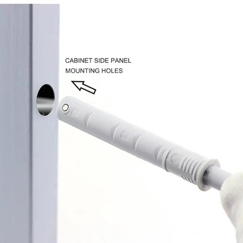 12pcs Magnetic Push Release Cabinet Latches Strong Spring Action For Smooth Touches Open Close Drawer Door