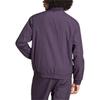 Adidas Originals Striped Retro Sports Stand Collar Zipper Straight Long Sleeve Jacket Men Jacket Purple IZ2416