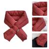 Sciarpa Collo Calda Invernale da Donna, Scaldacollo, Colore Unico, Leggera, Imbottita, Piumino, Sciarpe, Copricollo per Sci all'Aperto