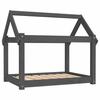 Maison Exclusive - Lit pour chien Gris 81x60x70 cm Bois de pin solide