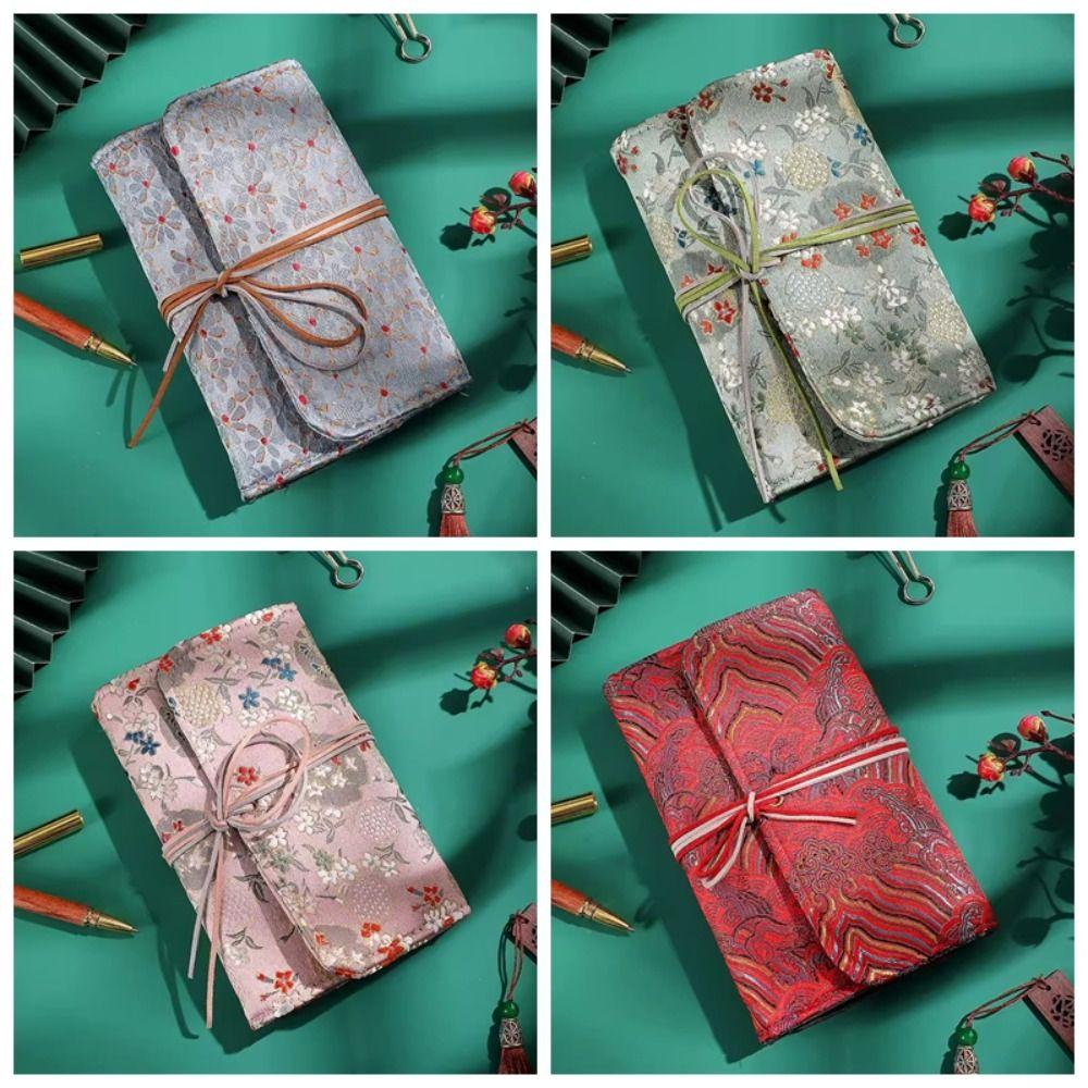 

Порожній сітка квітка тканина блокнот 90 аркушів A6 письмові посібники офіс блокнот поповнення наповнювач папір зелений