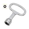 Triangular Slotted Key Wrench, Mini Multi-purpose Tool for Distribution Box, Electric Cabinet, Elevator Door & Valve Lock