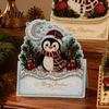 Weihnachtskarten-Bastelset DIY-Set, 3D Pop-Up Kunstperlen-Kunst Schneemann Feiertagsgrußkarten Weihnachtsmann Elch Kranz Karte, Handgemachtes Weihnachten für Familie und Freunde