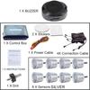 Car Parking Sensor Backup Radar Reversing Assistance Aid Kit with Audio Buzzer Alarm Parking Radar System Car Parking Sensors