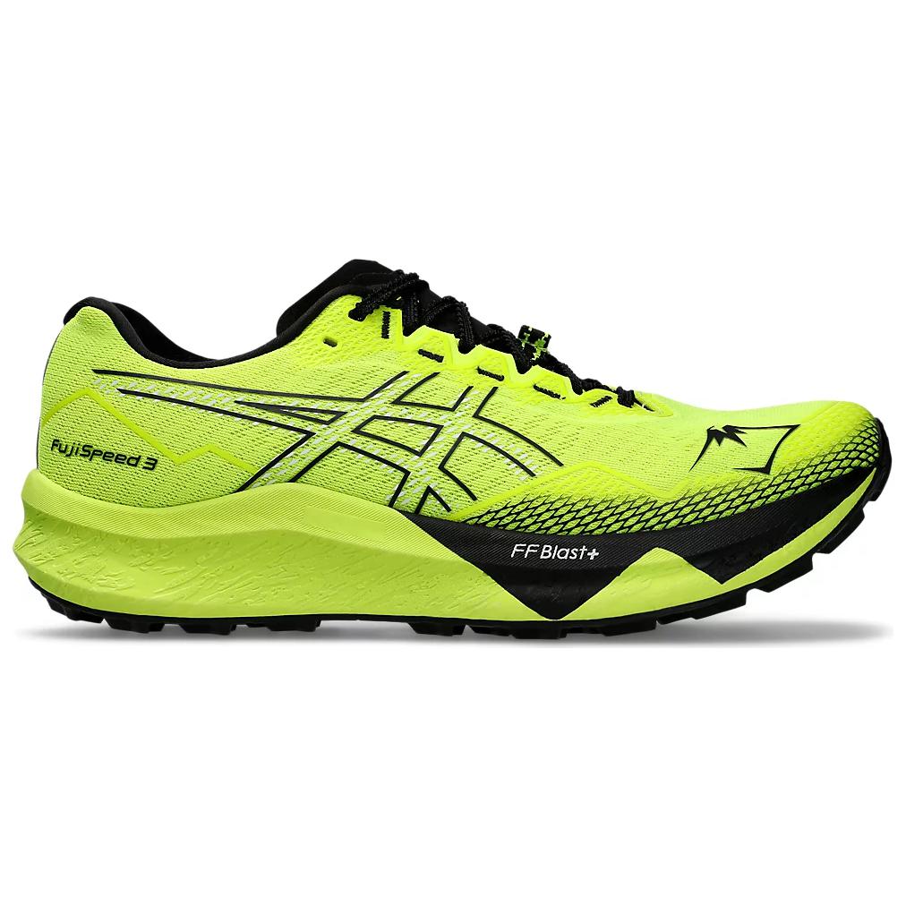 Asics Fuji Speed 3 Safety Yellow Black Men Sneakers 1011B888-751